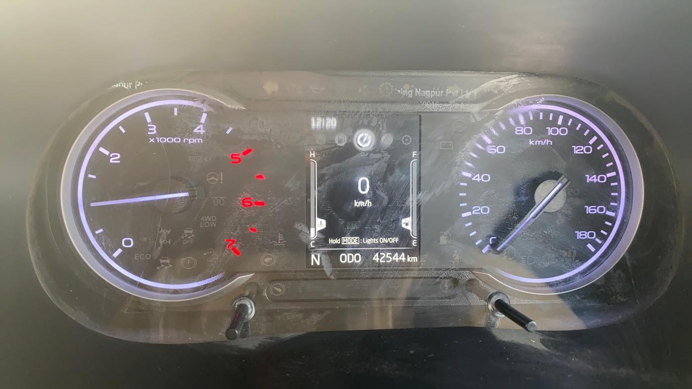 2022 Mahindra BOLERO NEO N 10 (O), Diesel, Manual, 42,695 km, Odometer Image