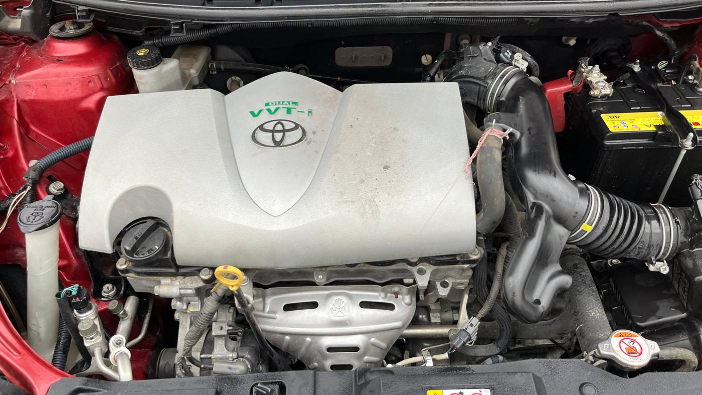 2018 Toyota YARIS G MT, Petrol, Manual, 47,414 km, Engine View