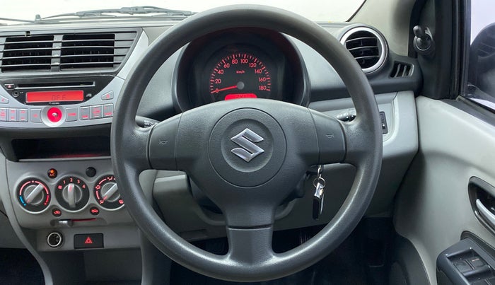 2010 Maruti A Star VXI, Petrol, Manual, 21,746 km, Steering Wheel Close Up