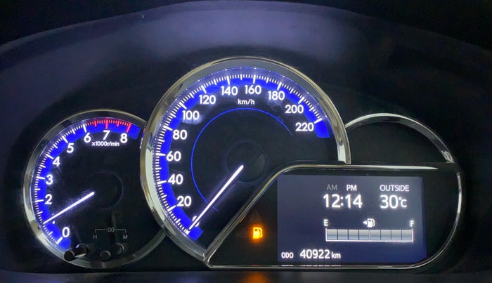 2020 Toyota YARIS G MT, Petrol, Manual, 41,032 km, Odometer Image