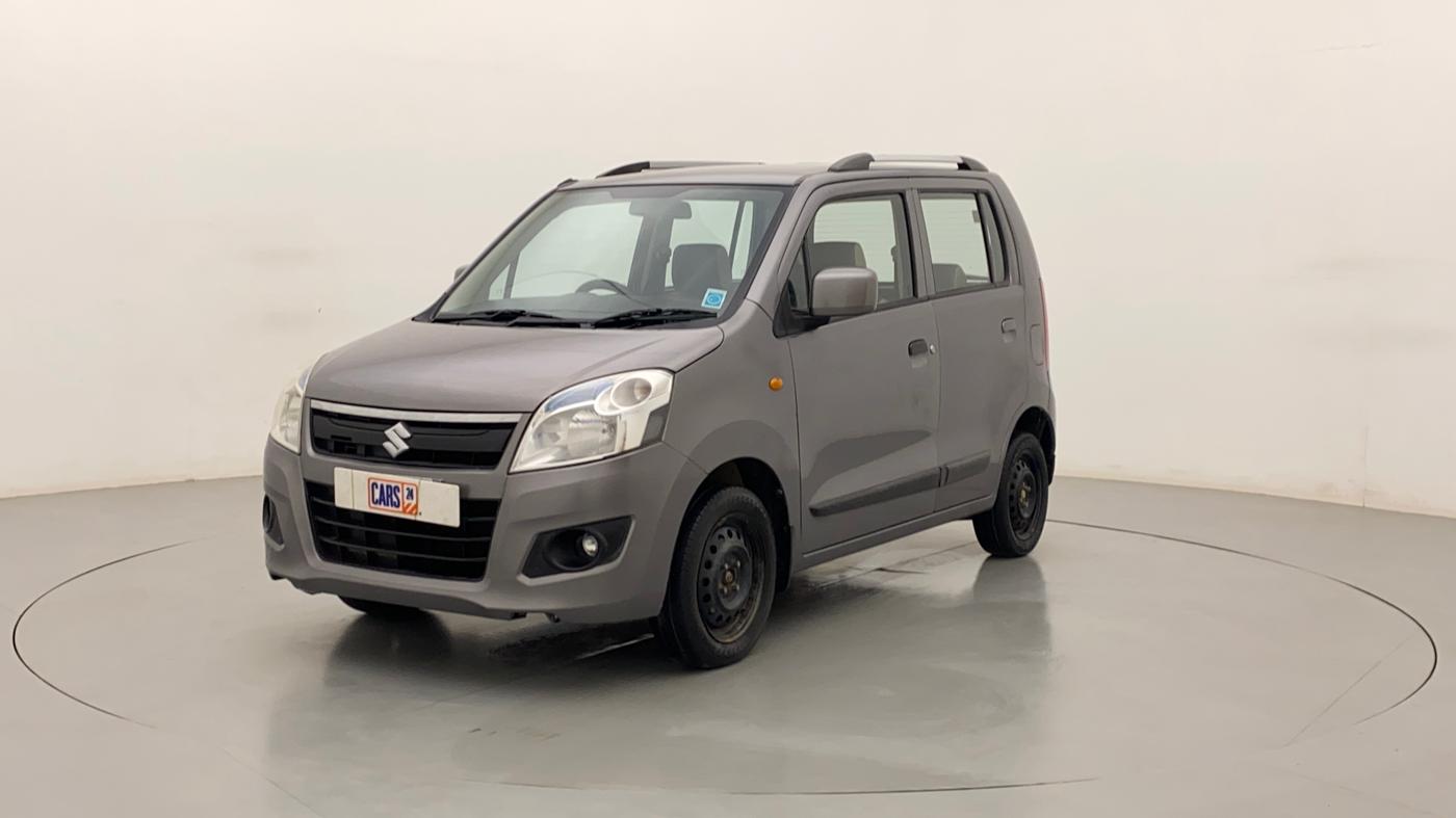 2013 Maruti Wagon R 1.0 VXI, Petrol, Manual, 71,857 km, Left Front Diagonal