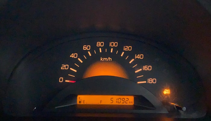 2018 Maruti Wagon R 1.0 LXI CNG, CNG, Manual, 51,162 km, Odometer Image