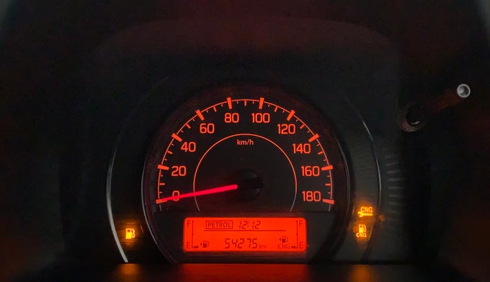 2020 Maruti New Wagon-R LXI CNG 1.0, CNG, Manual, 54,275 km, Odometer Image