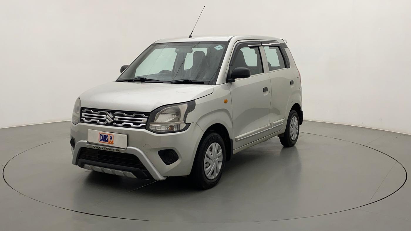 2020 Maruti New Wagon-R LXI CNG 1.0, CNG, Manual, 54,275 km, Left Front Diagonal
