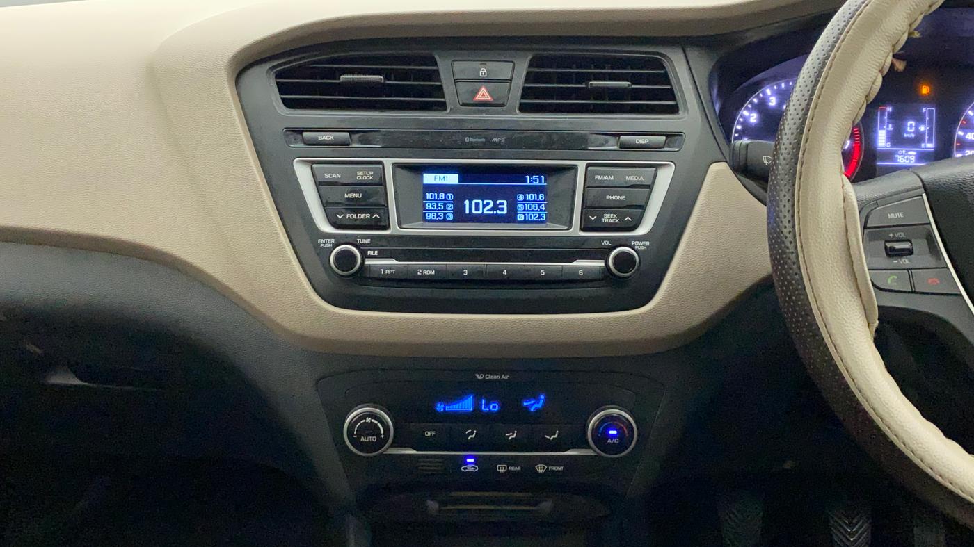 2016 Hyundai Elite i20 SPORTZ 1.2, Petrol, Manual, 27,166 km, Air Conditioner