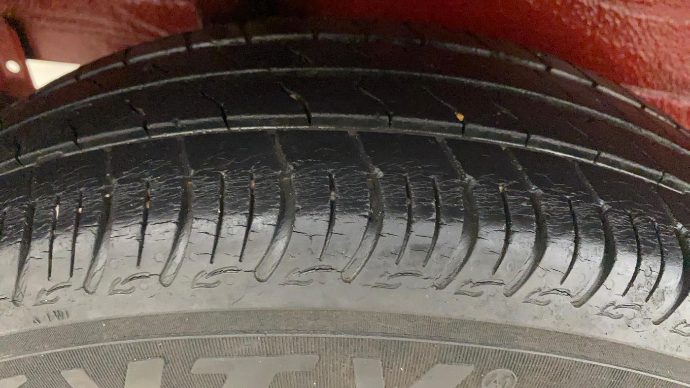 2021 Maruti S PRESSO VXI+, Petrol, Manual, 32,919 km, Right Rear Tyre Tread