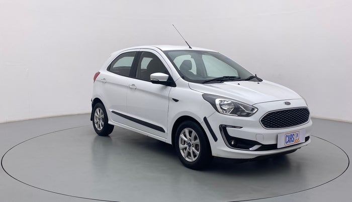 2019 Ford New Figo TITANIUM 1.5 PETROL AT, Petrol, Automatic, 43,529 km, Right Front Diagonal