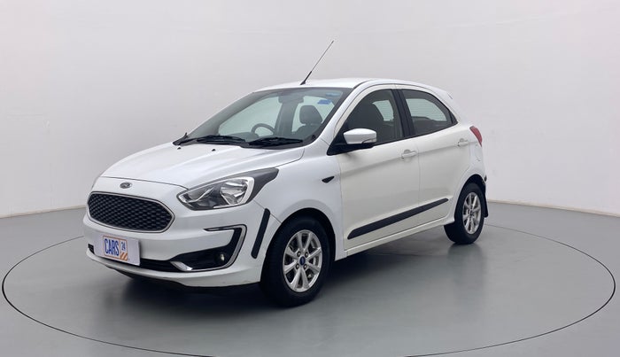 2019 Ford New Figo TITANIUM 1.5 PETROL AT, Petrol, Automatic, 43,529 km, Left Front Diagonal