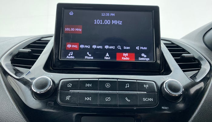 2019 Ford New Figo TITANIUM 1.5 PETROL AT, Petrol, Automatic, 43,529 km, Infotainment System