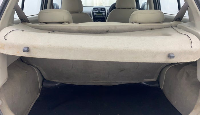 2013 Nissan Micra XV CVT, Petrol, Automatic, 1,07,997 km, Boot Inside