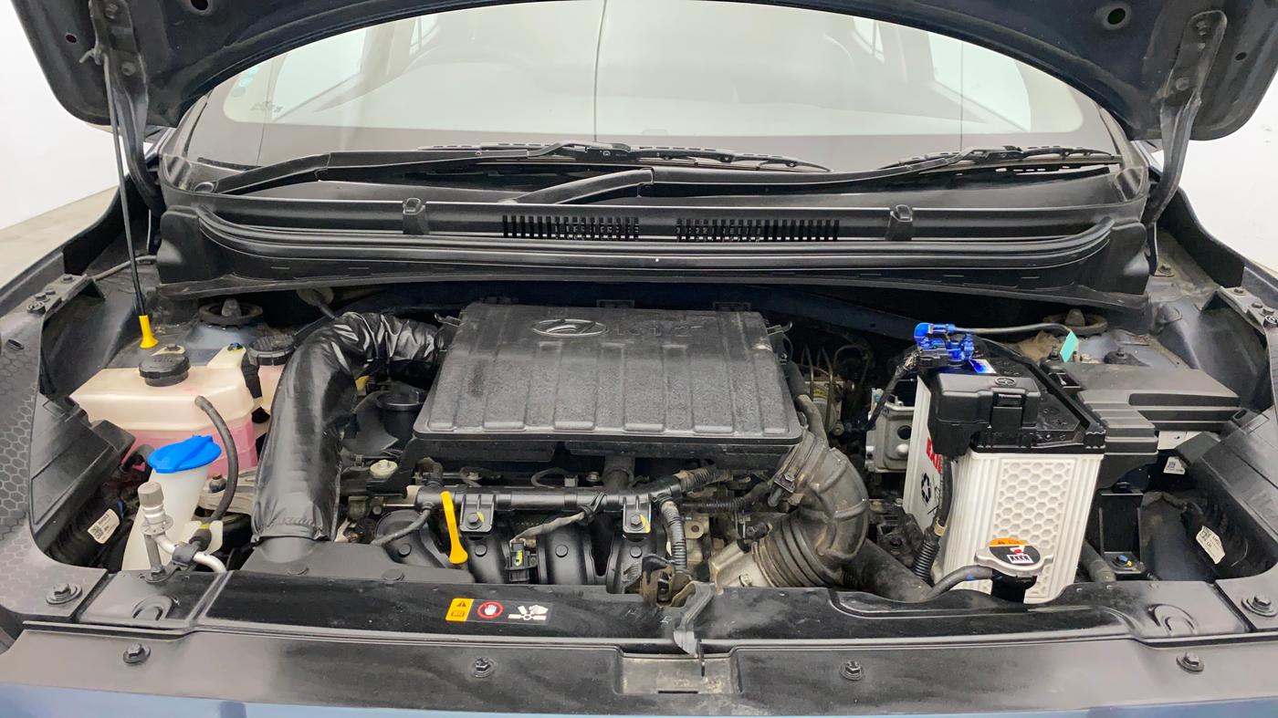 2022 Hyundai AURA SX 1.2, Petrol, Manual, 31,586 km, Engine View