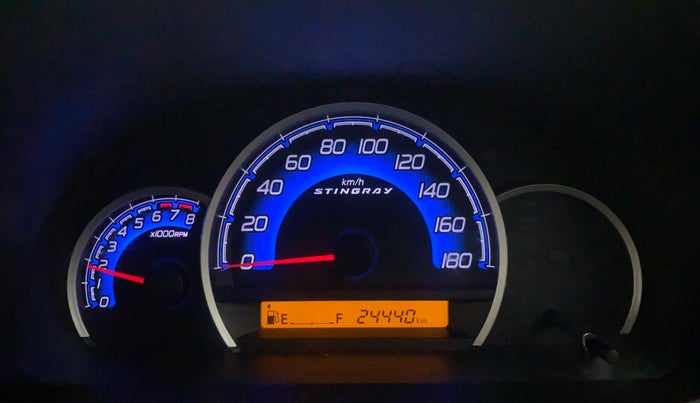 2014 Maruti Wagon R Stingray VXI, Petrol, Manual, 24,517 km, Odometer Image