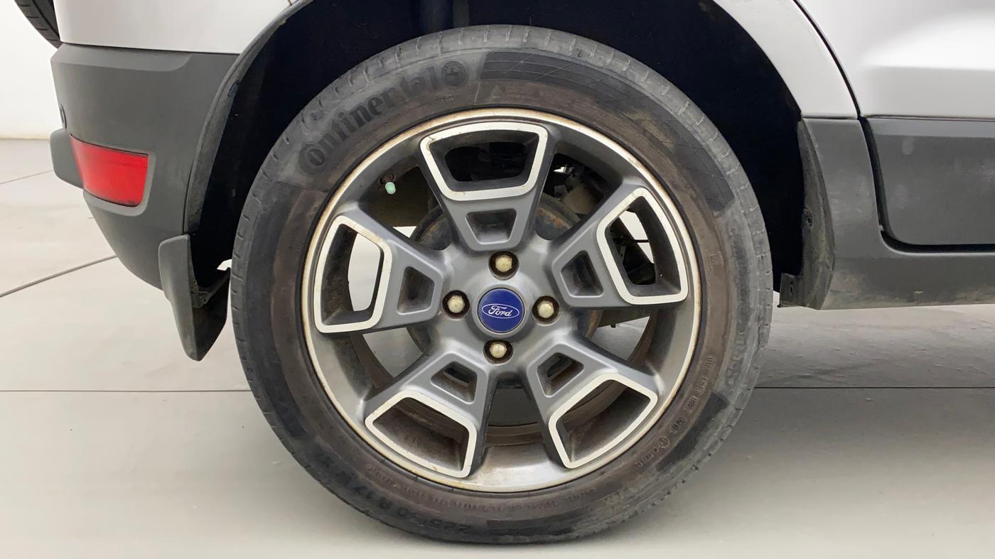2017 Ford Ecosport TITANIUM+ 1.5L DIESEL, Diesel, Manual, 1,05,390 km, Right Rear Wheel