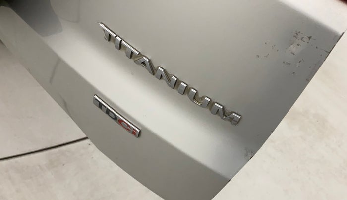 2017 Ford Ecosport TITANIUM+ 1.5L DIESEL, Diesel, Manual, 1,05,390 km, Dicky (Boot door) - Slightly dented