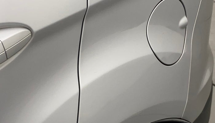 2017 Ford Ecosport TITANIUM+ 1.5L DIESEL, Diesel, Manual, 1,05,390 km, Left quarter panel - Slightly dented