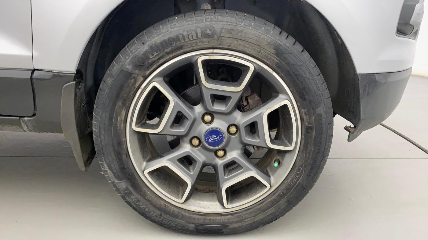 2017 Ford Ecosport TITANIUM+ 1.5L DIESEL, Diesel, Manual, 1,05,390 km, Right Front Wheel