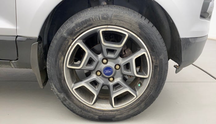 2017 Ford Ecosport TITANIUM+ 1.5L DIESEL, Diesel, Manual, 1,05,390 km, Right Front Wheel