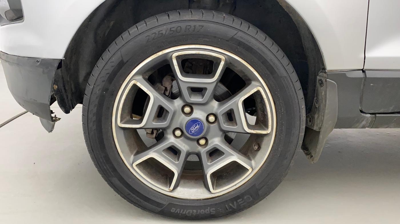 2017 Ford Ecosport TITANIUM+ 1.5L DIESEL, Diesel, Manual, 1,05,390 km, Left Front Wheel