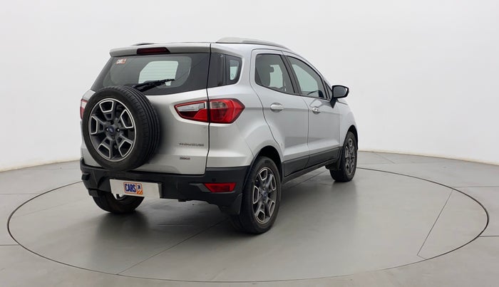 2017 Ford Ecosport TITANIUM+ 1.5L DIESEL, Diesel, Manual, 1,05,390 km, Right Back Diagonal