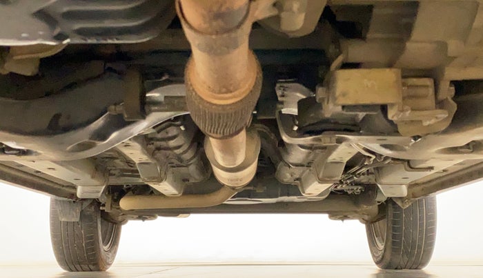 2019 Tata NEXON XZA PLUS PETROL DUAL TONE, Petrol, Automatic, 42,134 km, Front Underbody