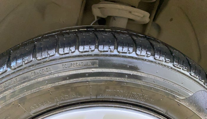 2016 Tata Tiago XT PETROL, Petrol, Manual, 70,339 km, Left Front Tyre Tread