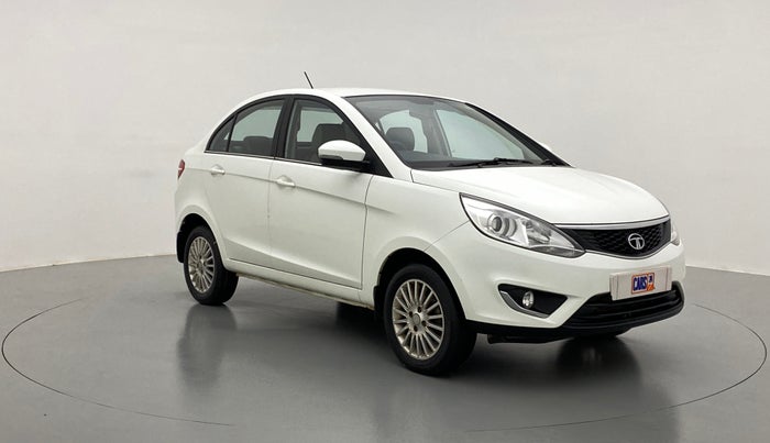 2015 Tata Zest XM RT 90 PS ABS, Petrol, Manual, 14,189 km, Right Front Diagonal
