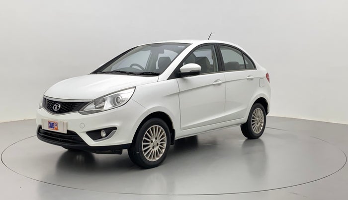 2015 Tata Zest XM RT 90 PS ABS, Petrol, Manual, 14,189 km, Left Front Diagonal