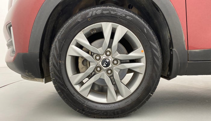2019 KIA SELTOS HTX+ AT 1.5 DIESEL, Diesel, Automatic, 75,547 km, Left Front Wheel
