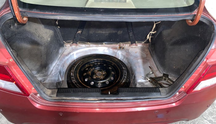 2017 Maruti Dzire ZXI, Petrol, Manual, 1,07,601 km, Boot Inside