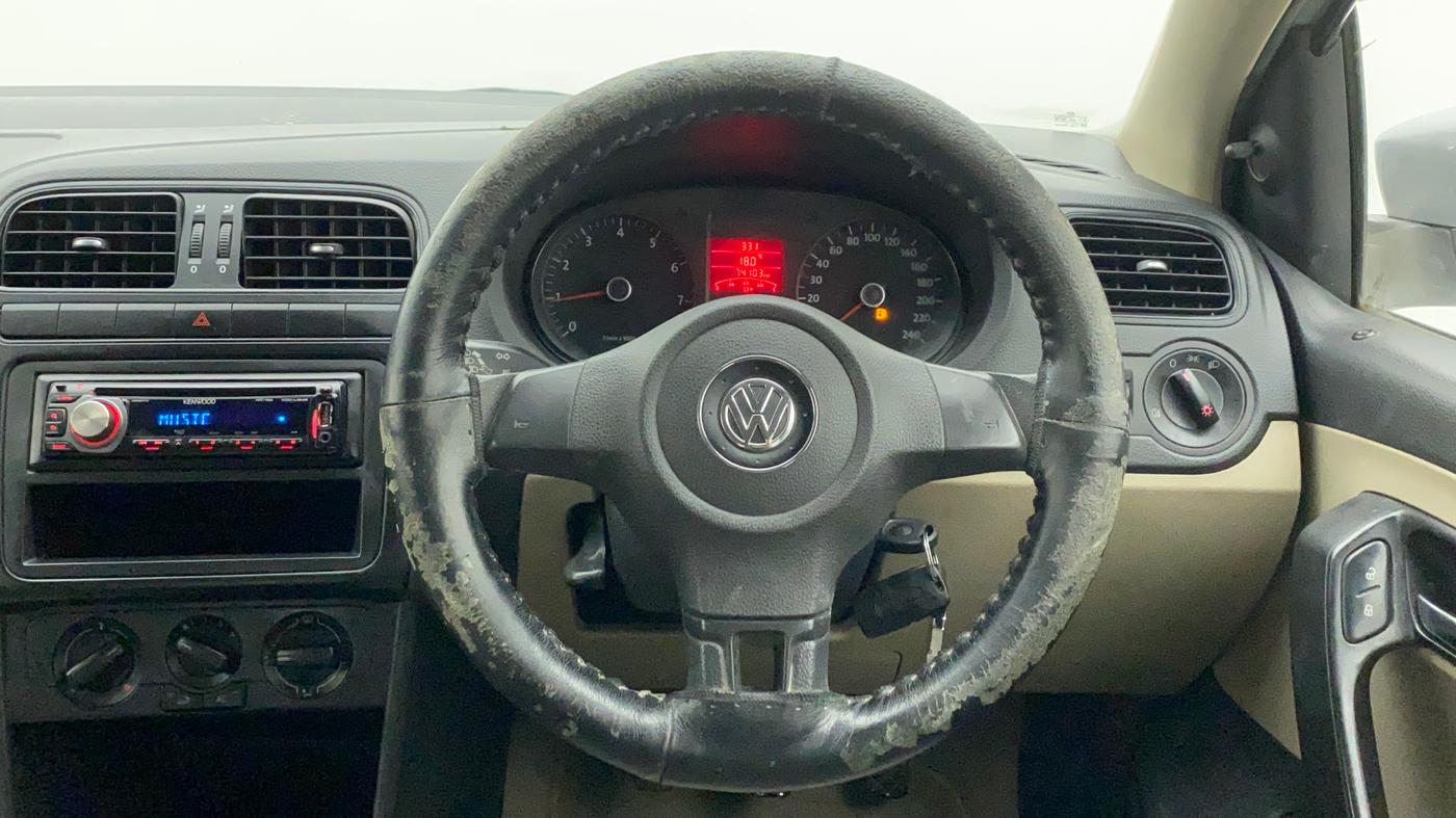 2011 Volkswagen Polo COMFORTLINE 1.2L PETROL, Petrol, Manual, 74,232 km, Steering Wheel Close Up