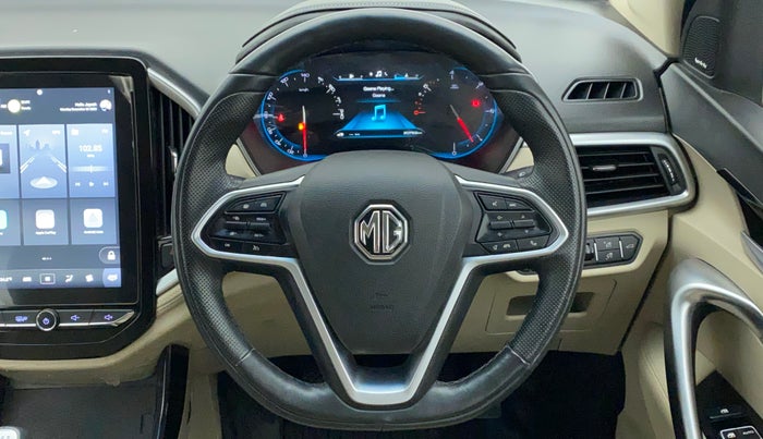 2021 MG HECTOR SHARP HYBRID 1.5 PETROL, Petrol, Manual, 20,753 km, Steering Wheel Close Up