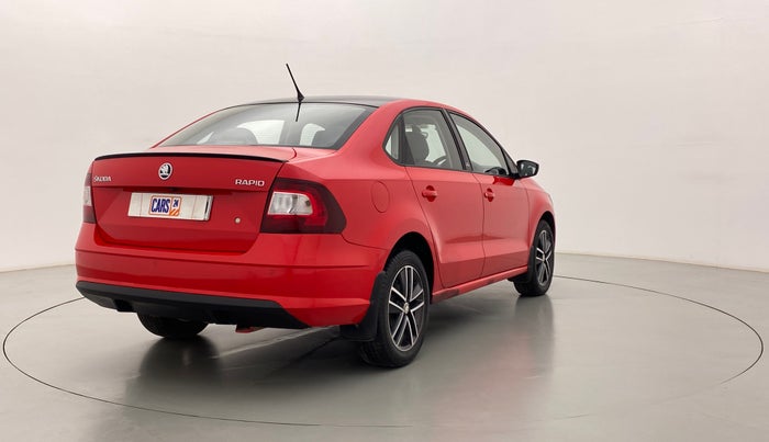 2019 Skoda Rapid MONTE CARLO 1.6 MPI MT, Petrol, Manual, 17,289 km, Right Back Diagonal