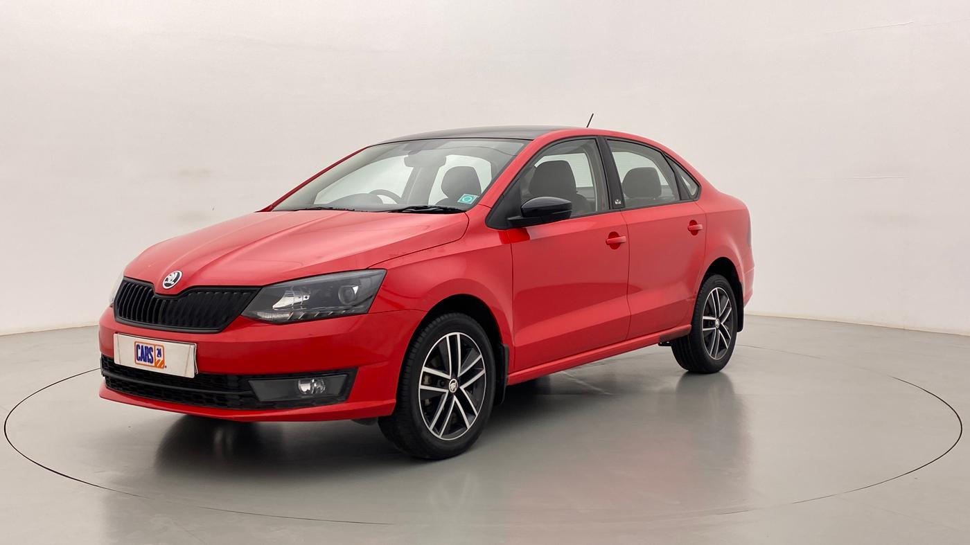2019 Skoda Rapid MONTE CARLO 1.6 MPI MT, Petrol, Manual, 17,289 km, Left Front Diagonal