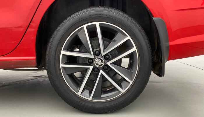 2019 Skoda Rapid MONTE CARLO 1.6 MPI MT, Petrol, Manual, 17,289 km, Left Rear Wheel