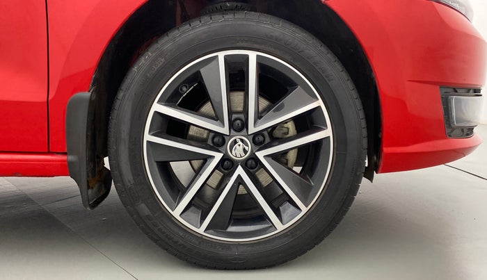2019 Skoda Rapid MONTE CARLO 1.6 MPI MT, Petrol, Manual, 17,289 km, Right Front Wheel