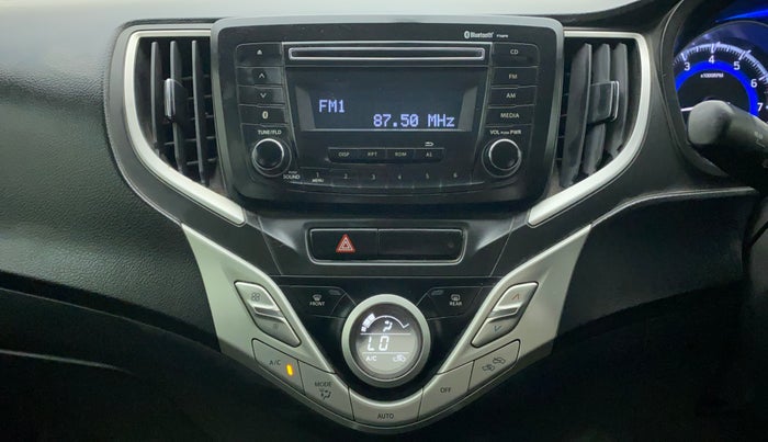 2017 Maruti Baleno ZETA PETROL 1.2, Petrol, Manual, 62,605 km, Air Conditioner