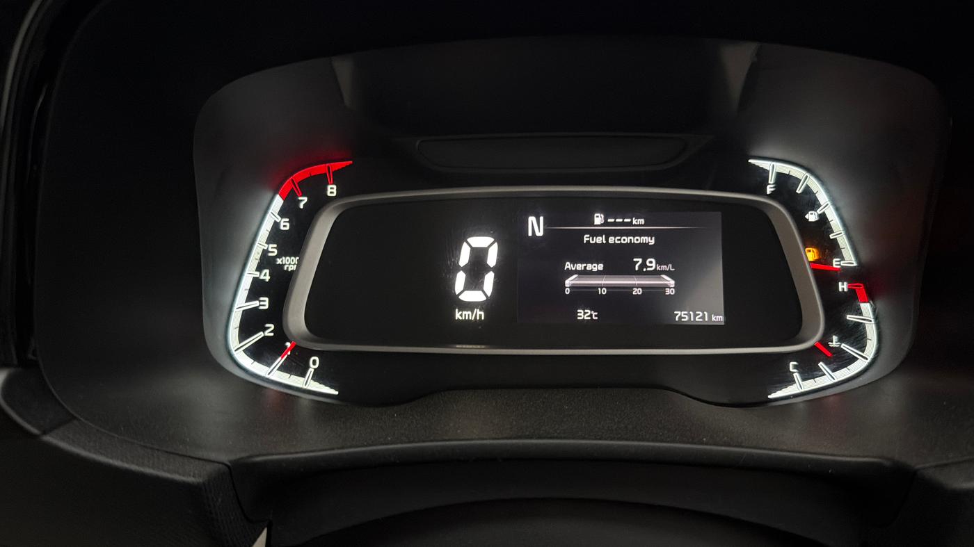 2022 KIA SONET HTX ANNIVERSARY EDITION 1.0 IMT, Petrol, Manual, 75,110 km, Odometer Image
