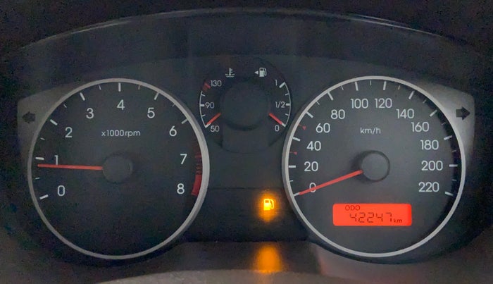 2009 Hyundai i20 ASTA 1.2, Petrol, Manual, 42,291 km, Odometer Image