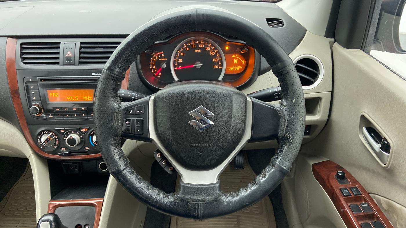 2016 Maruti Celerio ZXI AMT, Petrol, Automatic, 82,230 km, Steering Wheel Close Up