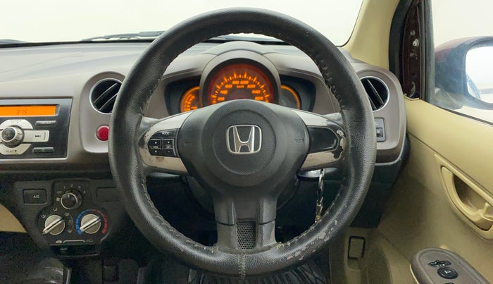 2013 Honda Amaze 1.2L I-VTEC S, Petrol, Manual, 81,638 km, Steering Wheel Close Up