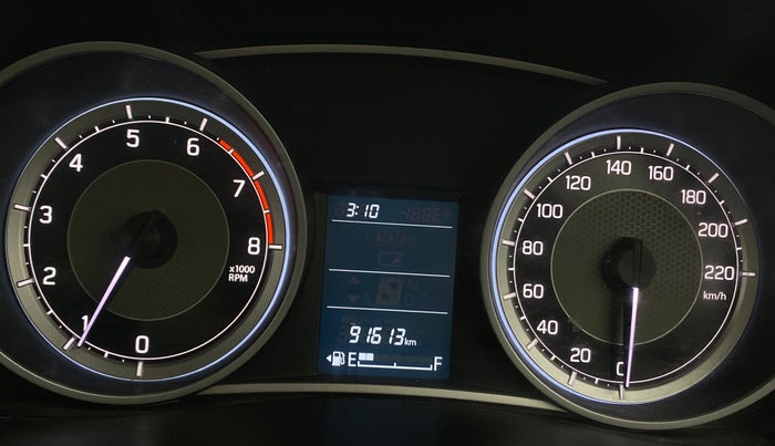 2021 Maruti Dzire VXI, Petrol, Manual, 91,598 km, Odometer Image