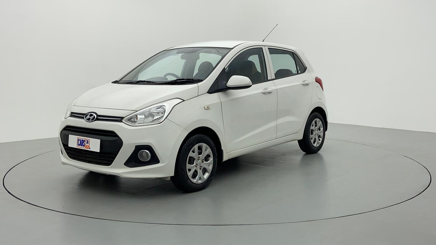 2016 Hyundai Grand i10 MAGNA 1.2 VTVT, Petrol, Manual, 61,467 km, Left Front Diagonal (45- Degree) View