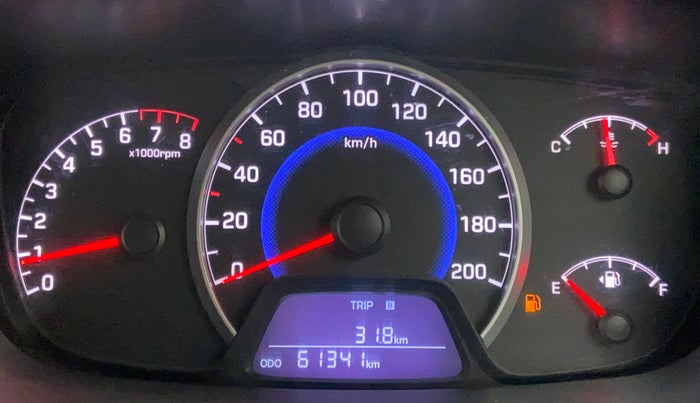 2016 Hyundai Grand i10 MAGNA 1.2 VTVT, Petrol, Manual, 61,467 km, Odometer View