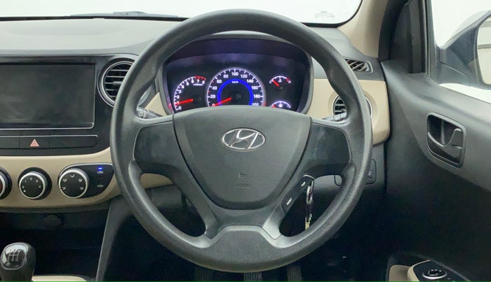 2017 Hyundai Grand i10 MAGNA 1.2 KAPPA VTVT, Petrol, Manual, 18,652 km, Steering Wheel Close Up