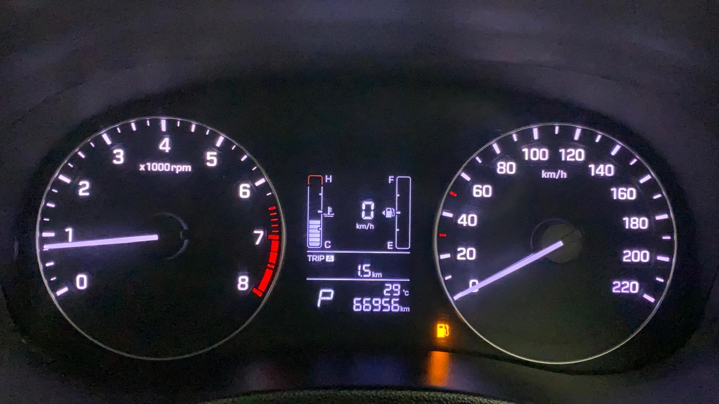 2018 Hyundai Creta SX PLUS AT 1.6 PETROL, Petrol, Automatic, 66,956 km, Odometer Image