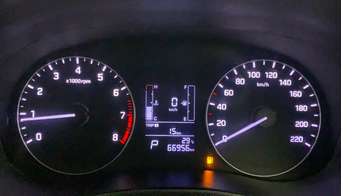 2018 Hyundai Creta SX PLUS AT 1.6 PETROL, Petrol, Automatic, 66,956 km, Odometer Image
