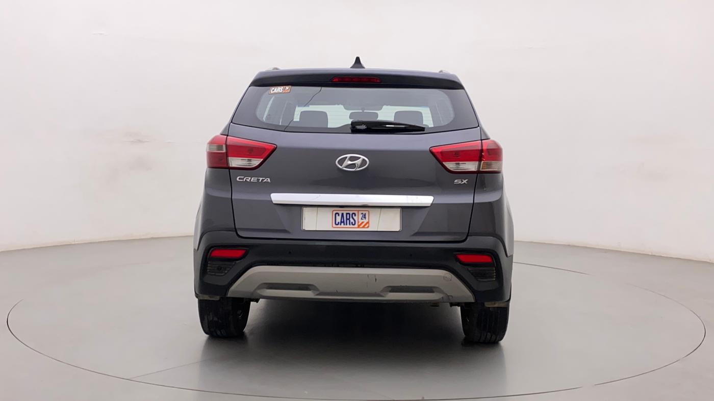 2018 Hyundai Creta SX PLUS AT 1.6 PETROL, Petrol, Automatic, 66,956 km, Back/Rear