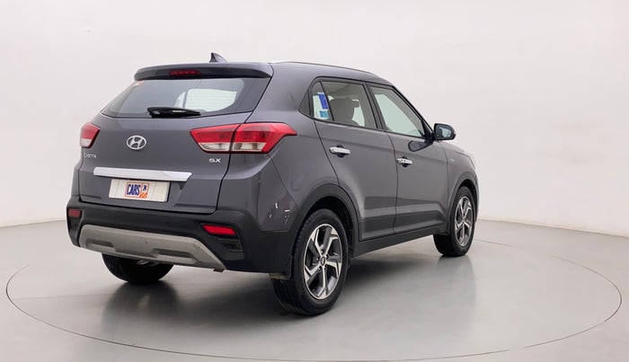 2018 Hyundai Creta SX PLUS AT 1.6 PETROL, Petrol, Automatic, 66,956 km, Right Back Diagonal
