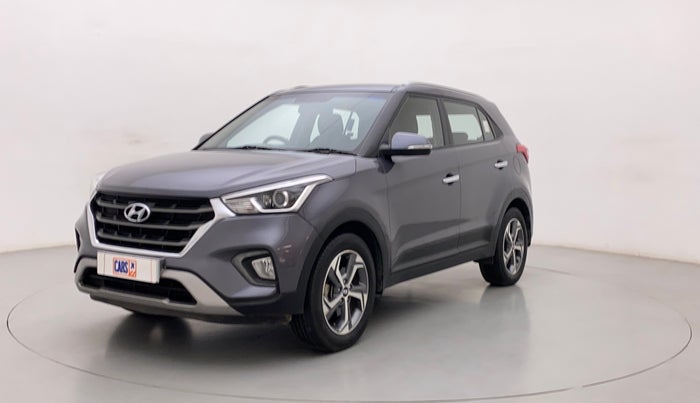2018 Hyundai Creta SX PLUS AT 1.6 PETROL, Petrol, Automatic, 66,956 km, Left Front Diagonal