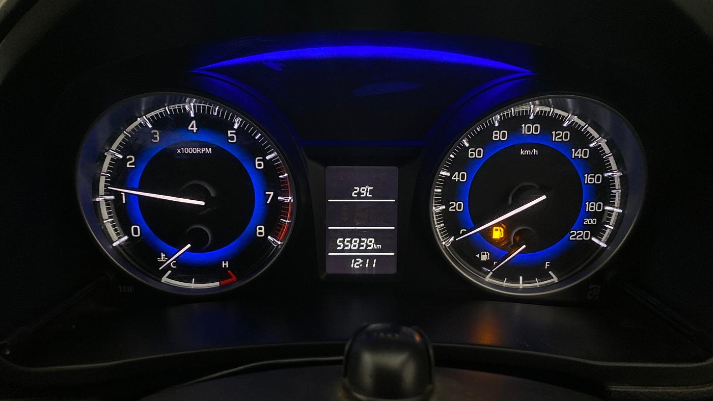 2021 Maruti Baleno DELTA PETROL 1.2, Petrol, Manual, 55,839 km, Odometer Image